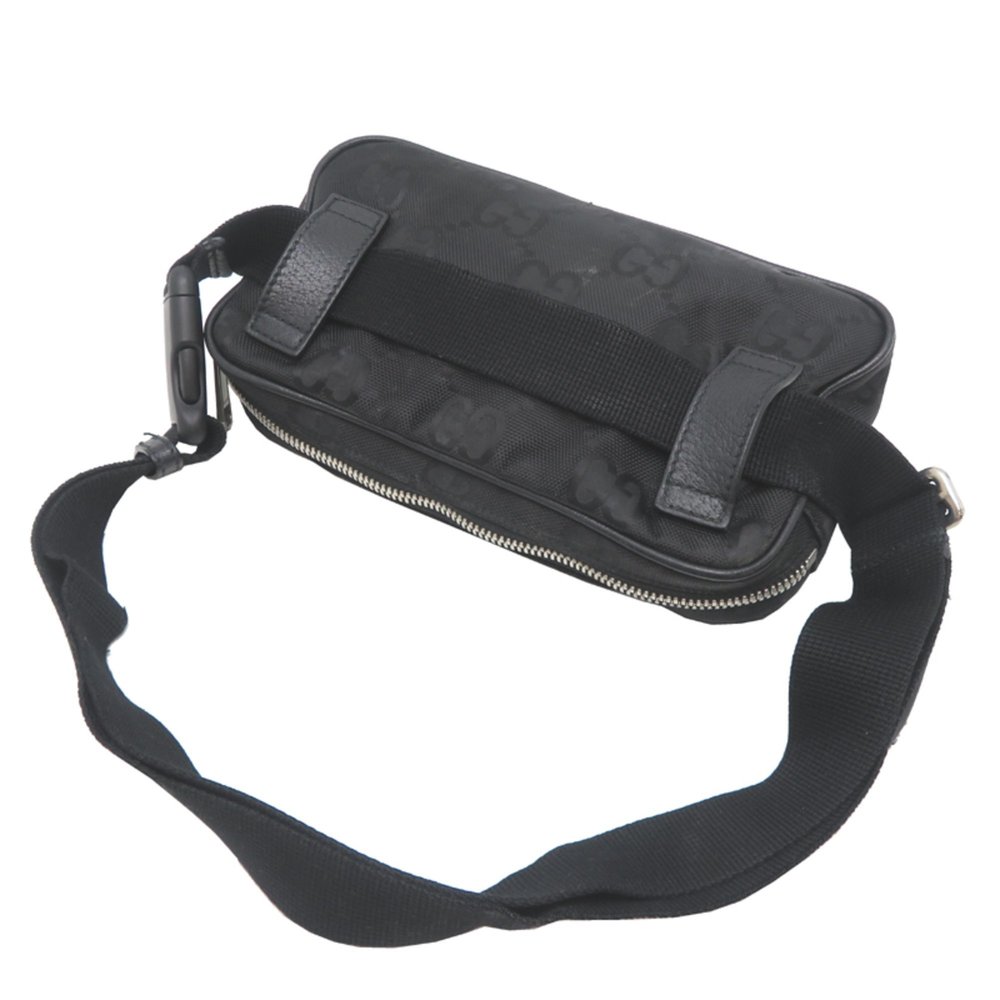 Gucci Off the Grid Men's Waist Bag 631341 in Black Nylon - Picture 4 of 10